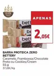 El Corte Inglés Bettery - barra proteica zero promoção