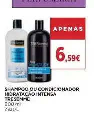 El Corte Inglés Tresemmé - shampoo ou condicionador hidratação intensa promoção