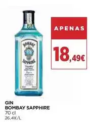 El Corte Inglés Bombay sapphire - gin promoção