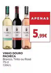 El Corte Inglés Pacheca - vinho douro promoção