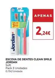 El Corte Inglés Jordan - escova de dentes clean smile promoção