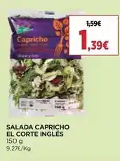 El Corte Inglés El corte inglés - salada capricho promoção