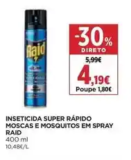 El Corte Inglés Raid - inseticida super rapido moscas e mosquitos em spray promoção