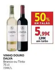 El Corte Inglés Dalva - vinho douro promoção