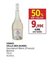 El Corte Inglés Villa des dunes - vinho promoção