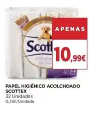 El Corte Inglés Scottex - papel higiénico acolchoado promoção