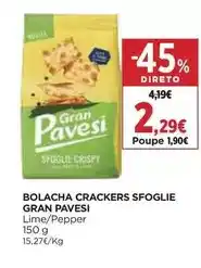 El Corte Inglés Pavesi - bolacha crackers sfoglie gran promoção