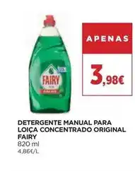 El Corte Inglés Fairy - detergente manual para loica concentrado original promoção