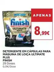 El Corte Inglés Finish - detergente em cápsulas para maquina de loica ultimate plus promoção