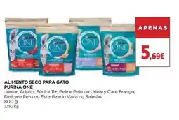 El Corte Inglés Purina - alimento seco para gato one promoção
