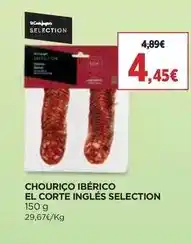 El Corte Inglés El corte ingles selection - chouriço iberico promoção