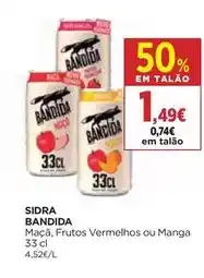 El Corte Inglés Bandida - sidra promoção