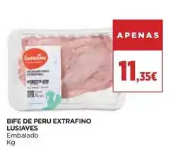 El Corte Inglés Lusiaves - bifes de peru corte extrafino promoção
