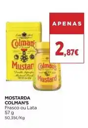 El Corte Inglés Colman's - mostarda promoção