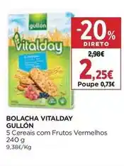 El Corte Inglés Guillón - bolacha vitalday promoção