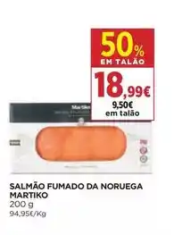 El Corte Inglés Martiko - salmão fumado da noruega promoção