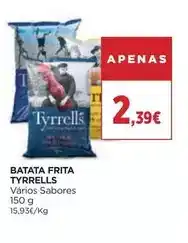 El Corte Inglés Tyrrells - batata frita promoção