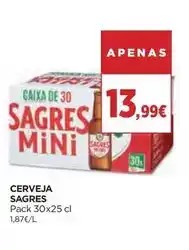 El Corte Inglés Sagres - cerveja promoção