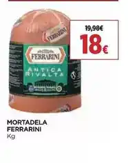 El Corte Inglés Ferrarini - mortadela promoção
