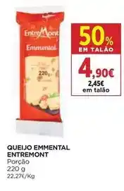 El Corte Inglés Entremont - queijo emmental promoção