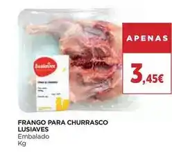 El Corte Inglés Lusiaves - frango para churrasco promoção