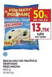 El Corte Inglés Pescanova - bacalhau do pacifico desfiado promoção