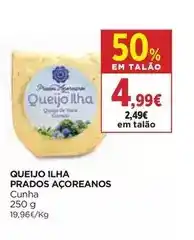 El Corte Inglés Prados açoreanos - queijo ilha promoção