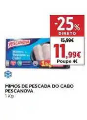 El Corte Inglés Pescanova - mimos de pescada do cabo promoção
