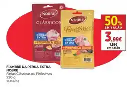 El Corte Inglés Nobre - fiambre da perna extra promoção