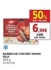 El Corte Inglés Iglo - barbecue chicken wings promoção