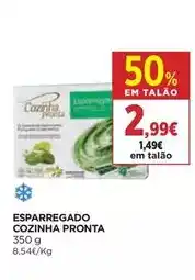 El Corte Inglés Cozinha pronta - esparregado promoção