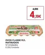 El Corte Inglés Matinados - ovos classe m/l promoção