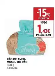El Corte Inglés Museu do pão - pão de aveia promoção