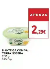 El Corte Inglés Terra nostra - manteiga com sal promoção
