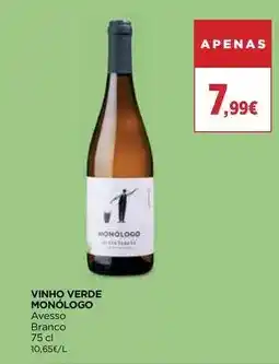 El Corte Inglés Monologo - vinho verde promoção