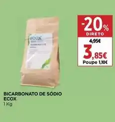El Corte Inglés Ecox - bicarbonato de sódio embalagem 1 kg promoção
