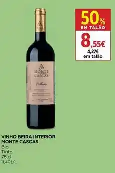 El Corte Inglés Monte cascas - vinho beira interior promoção