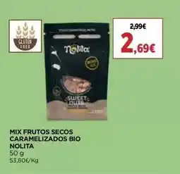 El Corte Inglés Nolita - mix frutos secos caramelizados bio promoção