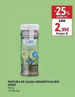 El Corte Inglés Wissi - mistura de algas aromaticas bio promoção