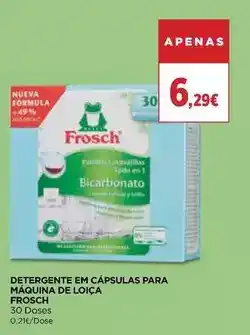 El Corte Inglés Frosch - detergente em capsulas para maquina de loica promoção