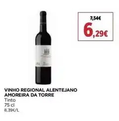 El Corte Inglés Amoreira da torre - vinho regional alentejano promoção