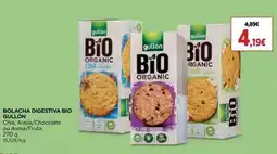 El Corte Inglés Gullon - bolacha digestiva bio promoção
