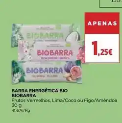 El Corte Inglés Biobarra - barra energetica bio promoção