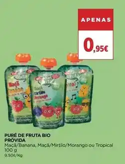 El Corte Inglés Provida - pure de fruta bio promoção
