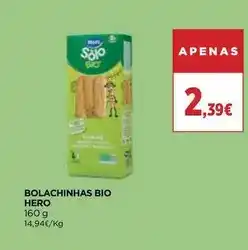 El Corte Inglés Hero - bolachinhas bio promoção