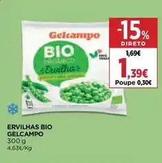 El Corte Inglés Gelcampo - ervilhas bio promoção