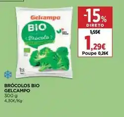 El Corte Inglés Gelcampo - brócolos bio promoção