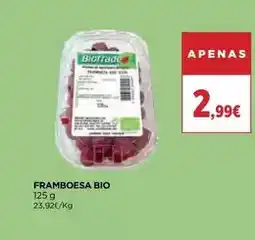 El Corte Inglés Framboesa bio promoção