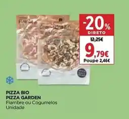 El Corte Inglés Pizza garden - pizza bio promoção