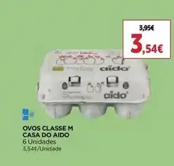 El Corte Inglés Casa do aido - ovos classe m promoção